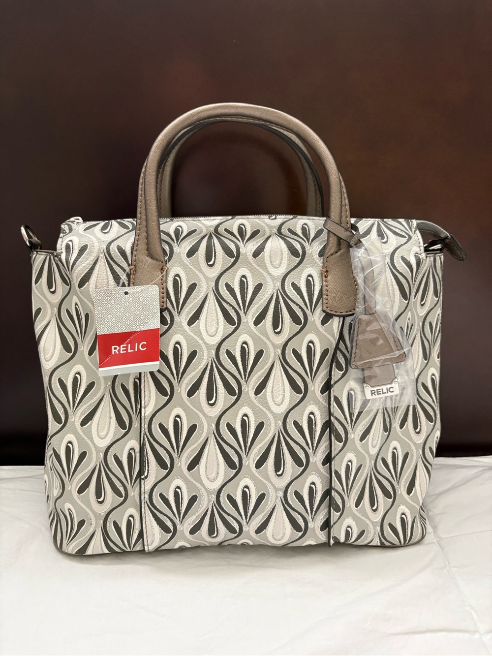 Relic Zippered Satchel